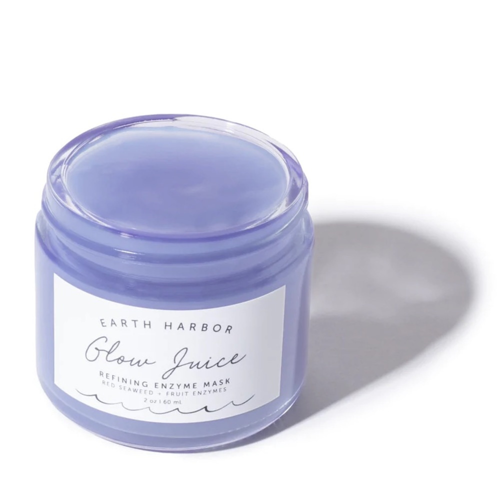 NWT🧖‍♀️ Earth Harbor GLOW JUICE Refining Enzyme Mask - Picture 2 of 6